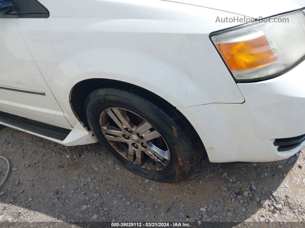 2010 Dodge Grand Caravan Crew White vin: 2D4RN6DX8AR360758