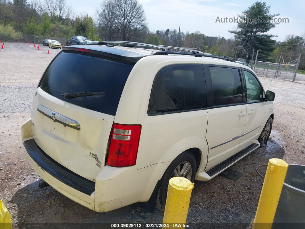 2010 Dodge Grand Caravan Crew White vin: 2D4RN6DX8AR360758