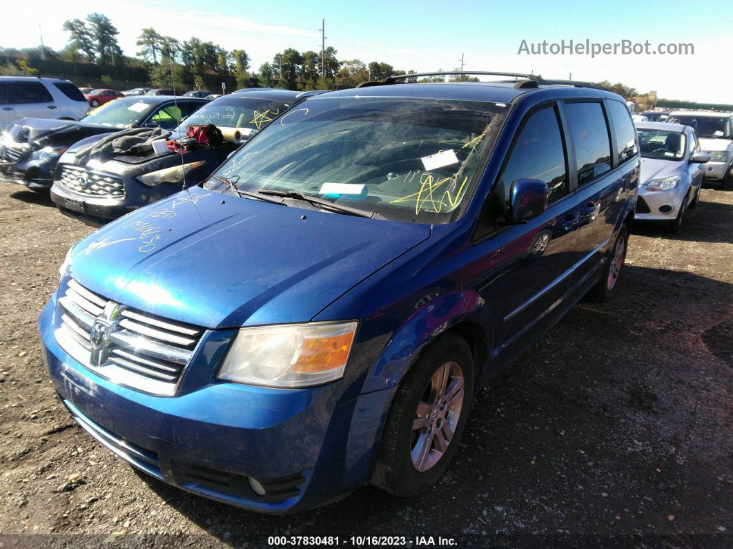 2010 Dodge Grand Caravan Crew Blue vin: 2D4RN6DX8AR364941