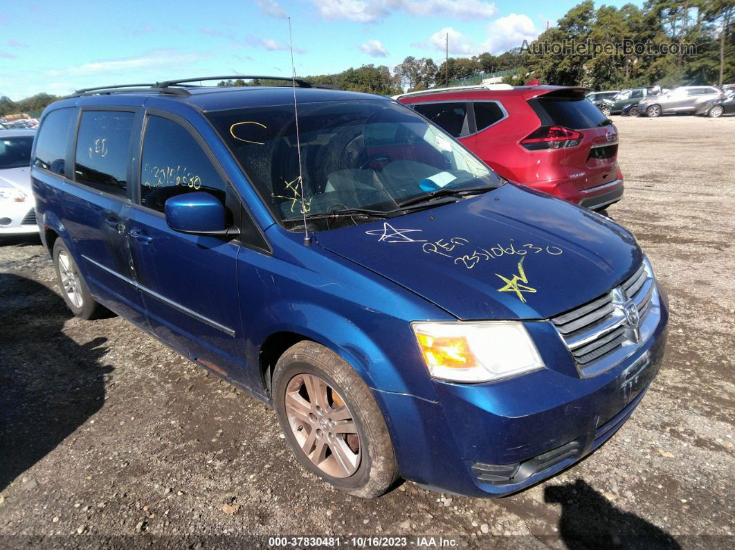 2010 Dodge Grand Caravan Crew Blue vin: 2D4RN6DX8AR364941