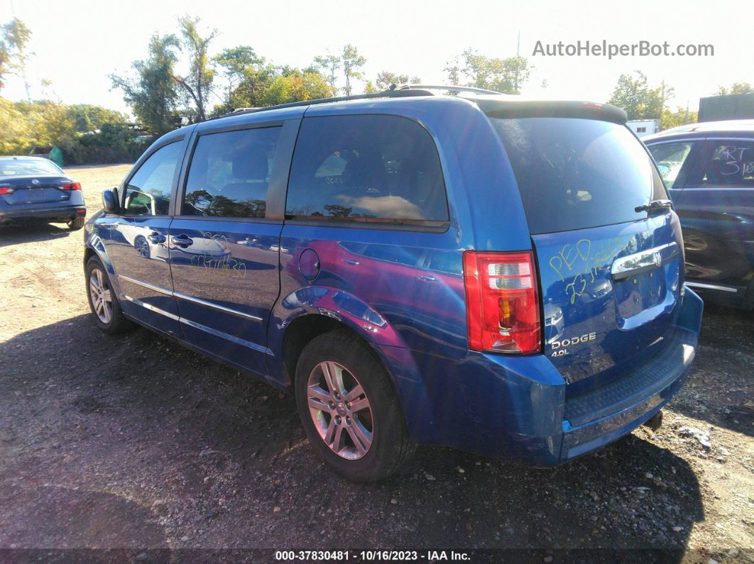 2010 Dodge Grand Caravan Crew Blue vin: 2D4RN6DX8AR364941