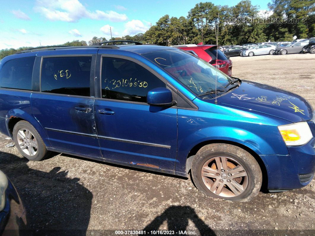 2010 Dodge Grand Caravan Crew Blue vin: 2D4RN6DX8AR364941