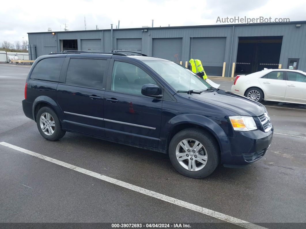 2010 Dodge Grand Caravan Crew Синий vin: 2D4RN6DX9AR447360