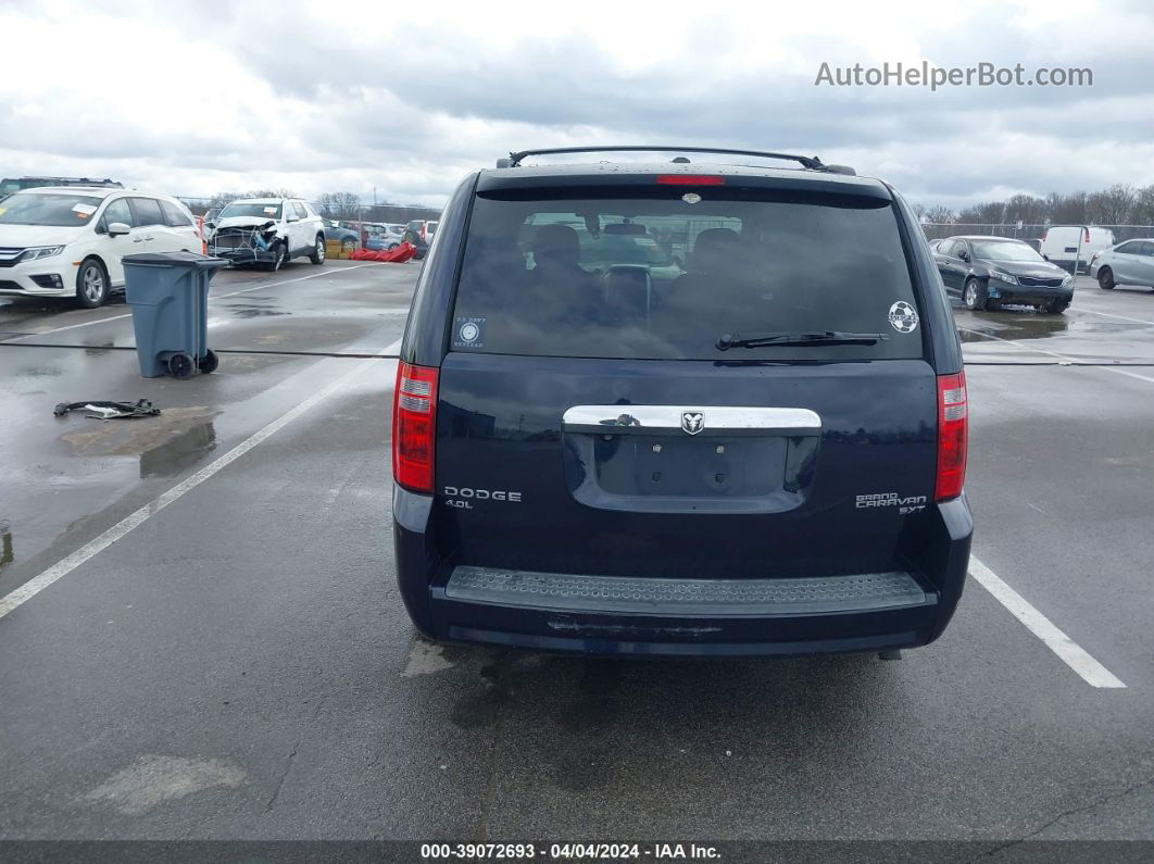 2010 Dodge Grand Caravan Crew Синий vin: 2D4RN6DX9AR447360