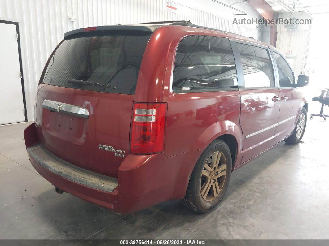 2010 Dodge Grand Caravan Crew Red vin: 2D4RN6DXXAR360809