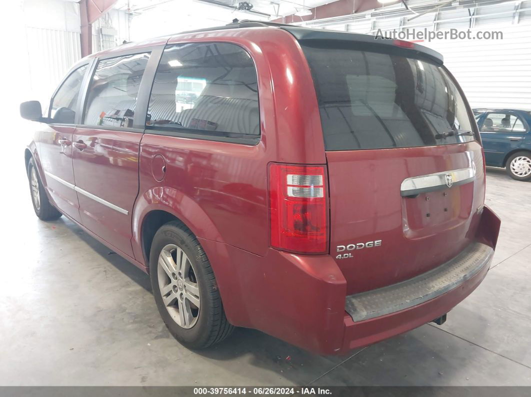 2010 Dodge Grand Caravan Crew Red vin: 2D4RN6DXXAR360809