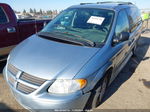 2005 Dodge Grand Caravan Sxt Blue vin: 2D8GP44L05R294648