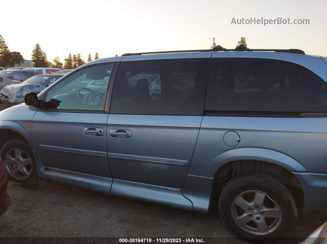 2005 Dodge Grand Caravan Sxt Blue vin: 2D8GP44L05R294648