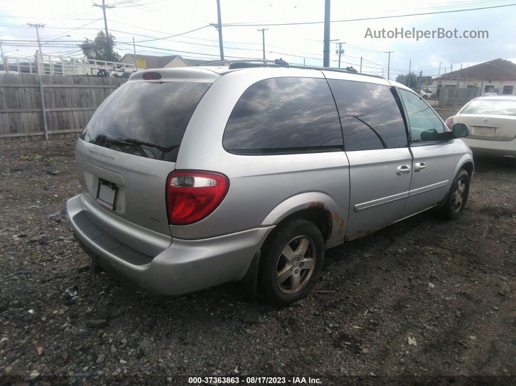 2005 Dodge Grand Caravan Sxt Silver vin: 2D8GP44L35R122565