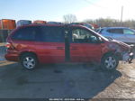 2005 Dodge Grand Caravan Sxt Red vin: 2D8GP44L75R128546