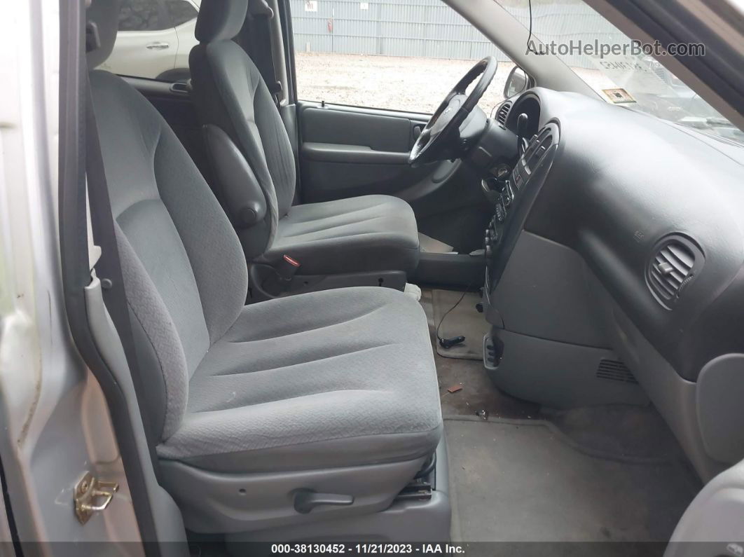 2005 Dodge Grand Caravan Sxt Серебряный vin: 2D8GP44L95R420571