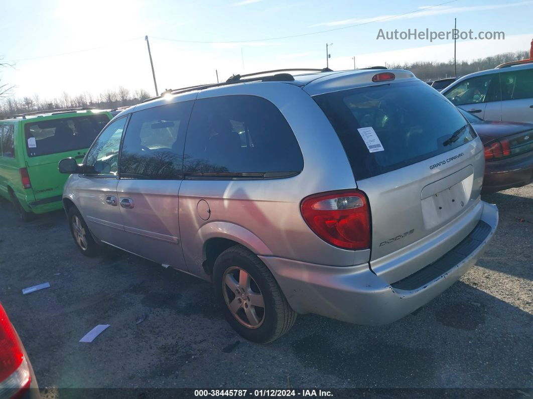 2005 Dodge Grand Caravan Sxt Silver vin: 2D8GP44LX5R488362