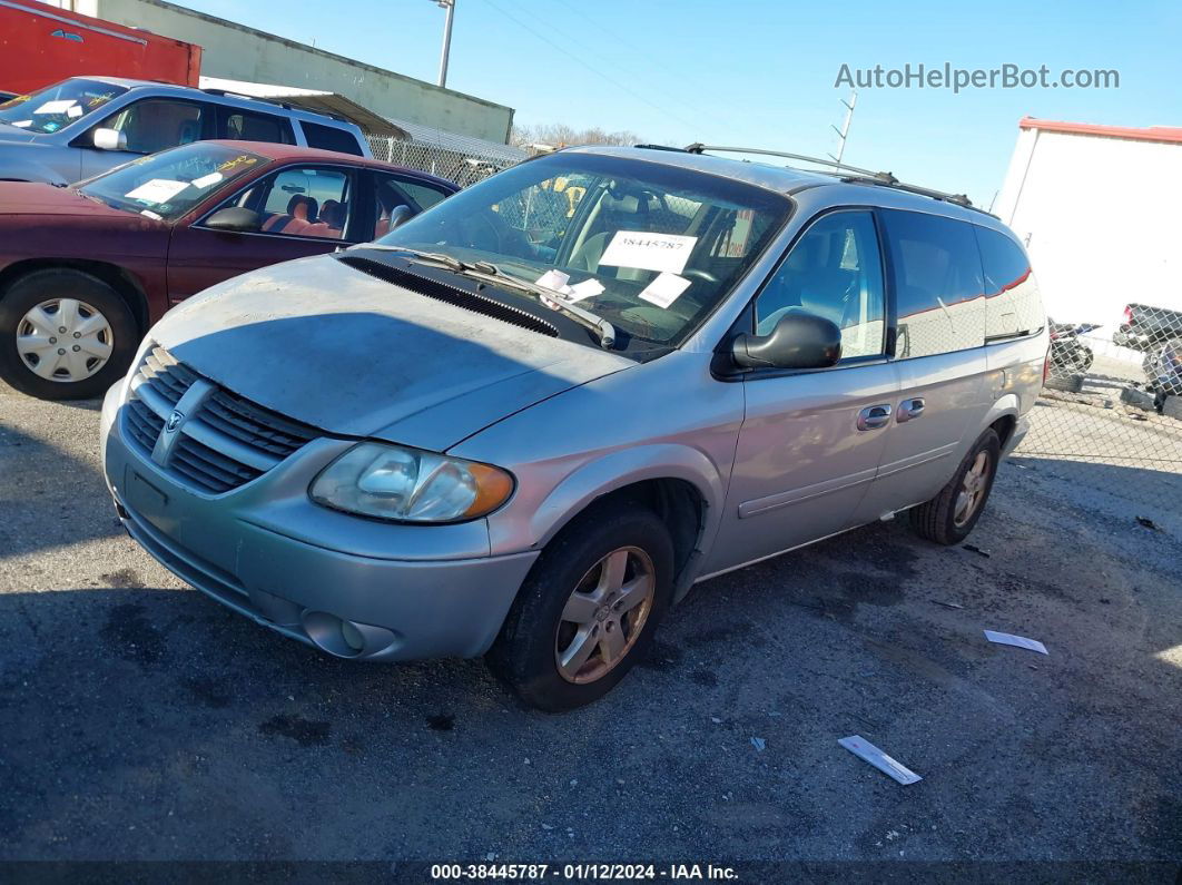 2005 Dodge Grand Caravan Sxt Silver vin: 2D8GP44LX5R488362