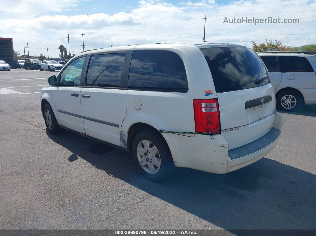 2009 Dodge Grand Caravan Cv Белый vin: 2D8HN11E29R623242