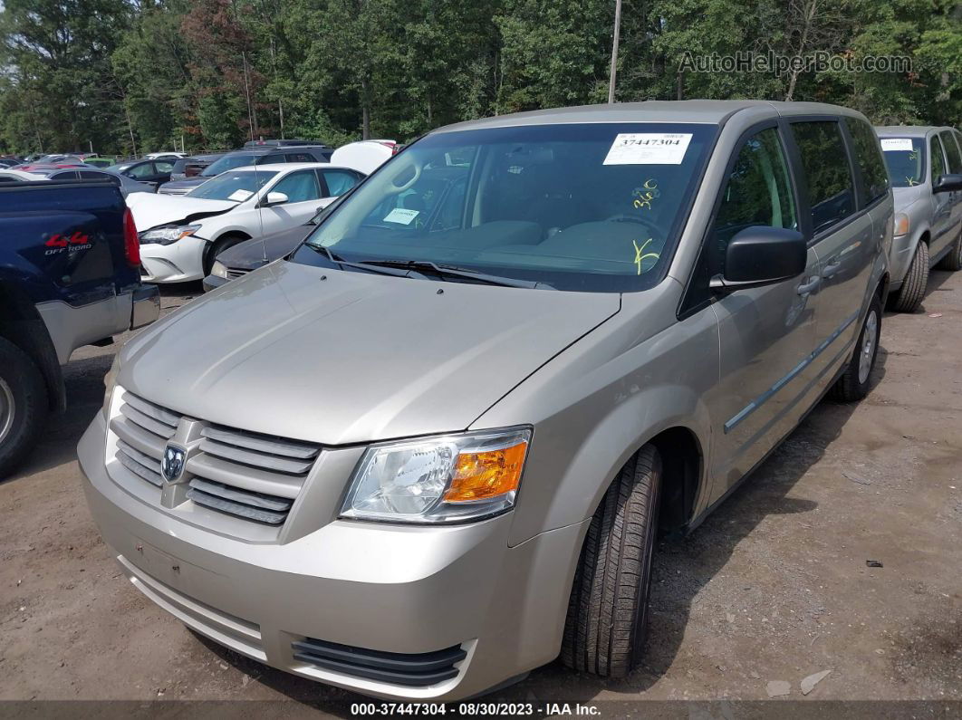 2009 Dodge Grand Caravan C/v   Золотой vin: 2D8HN11E29R686115