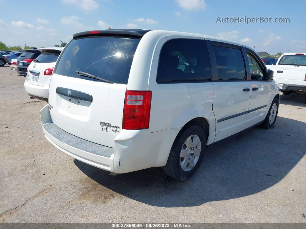 2009 Dodge Grand Caravan C/v   White vin: 2D8HN11E69R583179