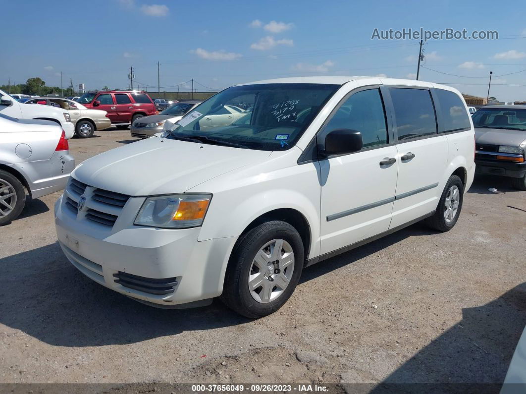 2009 Dodge Grand Caravan C/v   White vin: 2D8HN11E69R583179