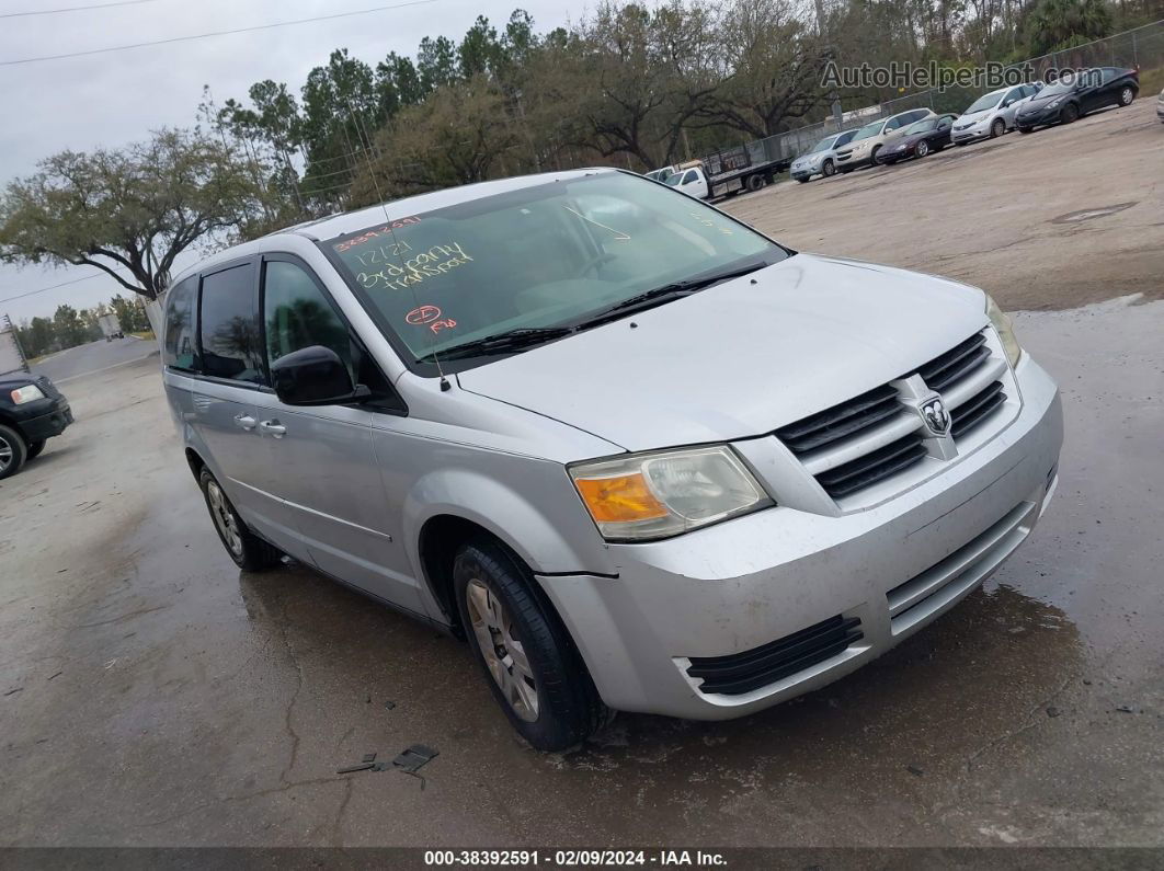 2009 Dodge Grand Caravan Se Silver vin: 2D8HN44E09R575723