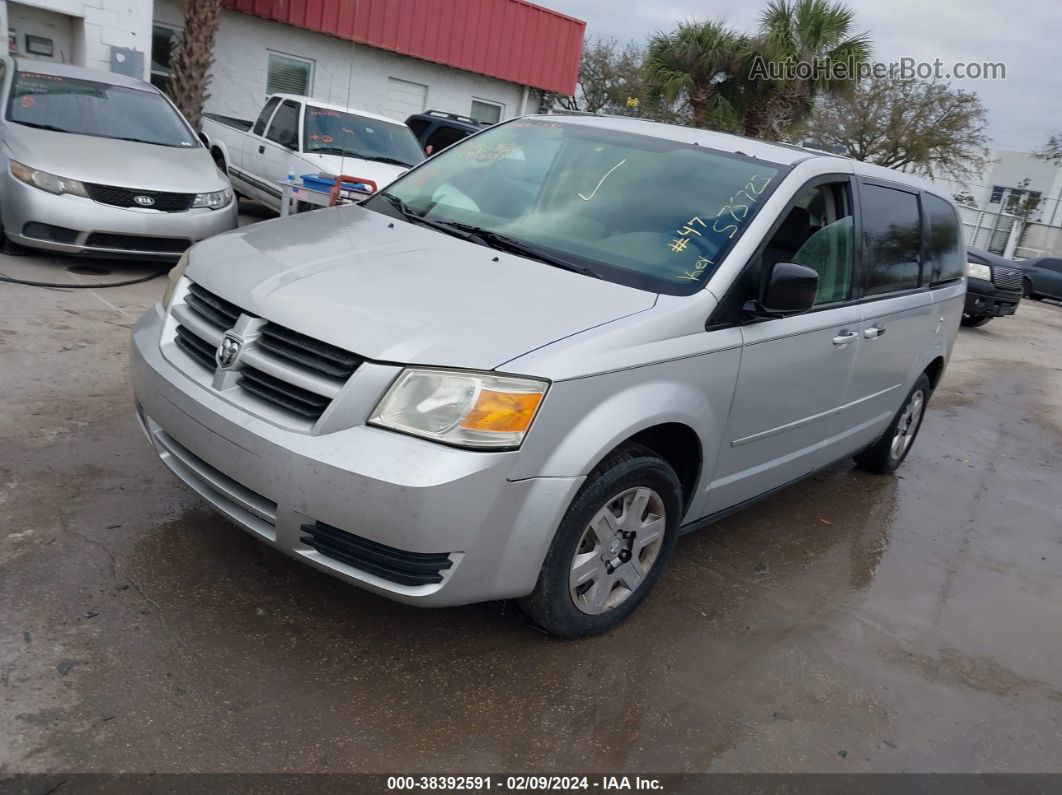 2009 Dodge Grand Caravan Se Серебряный vin: 2D8HN44E09R575723