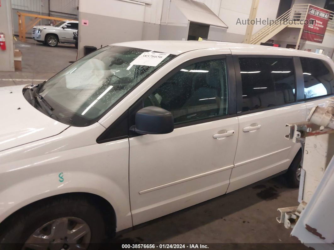 2009 Dodge Grand Caravan Se Белый vin: 2D8HN44E09R623494