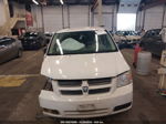 2009 Dodge Grand Caravan Se White vin: 2D8HN44E09R623494