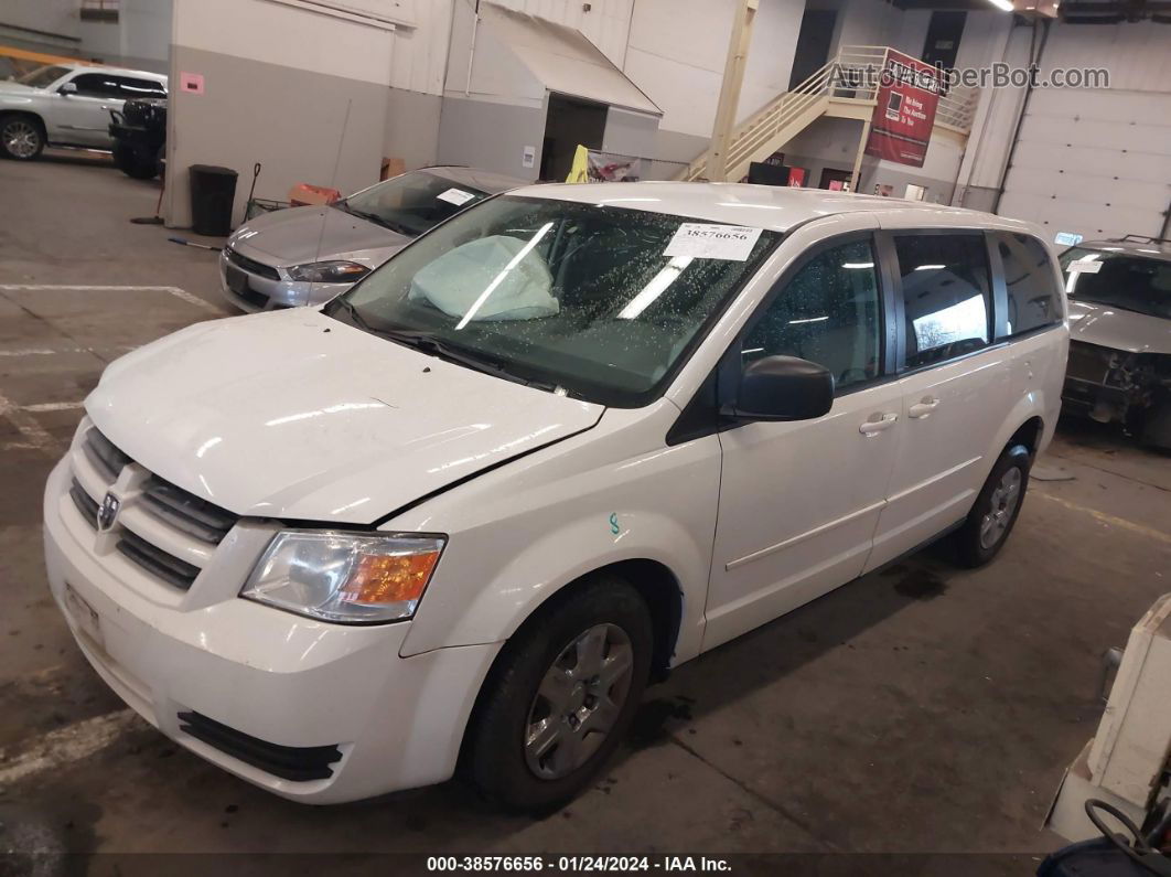 2009 Dodge Grand Caravan Se Белый vin: 2D8HN44E09R623494