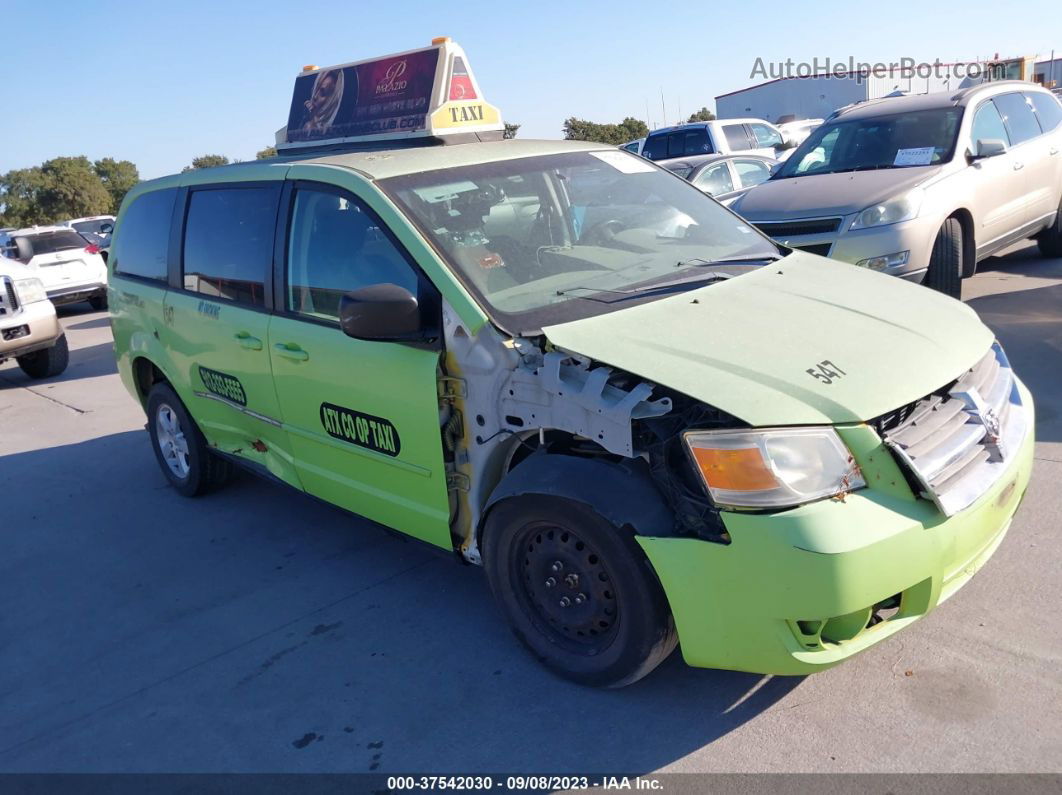 2009 Dodge Grand Caravan Se Green vin: 2D8HN44E09R623768