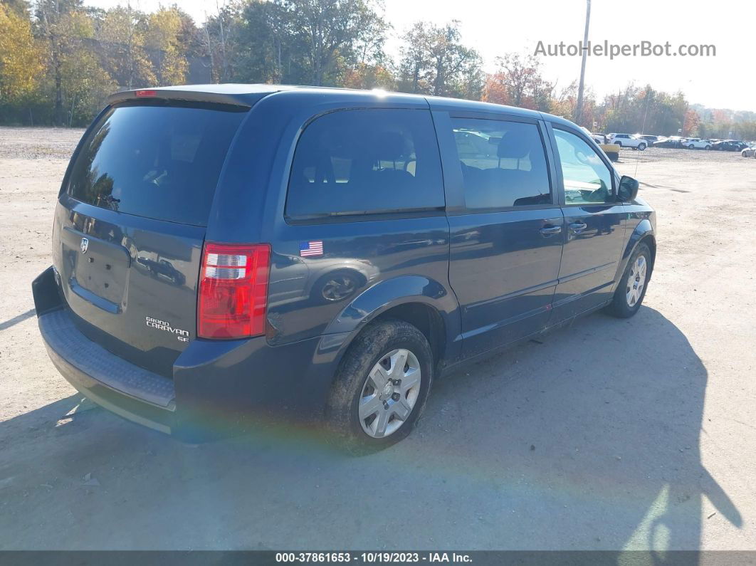 2009 Dodge Grand Caravan Se Синий vin: 2D8HN44E19R533707