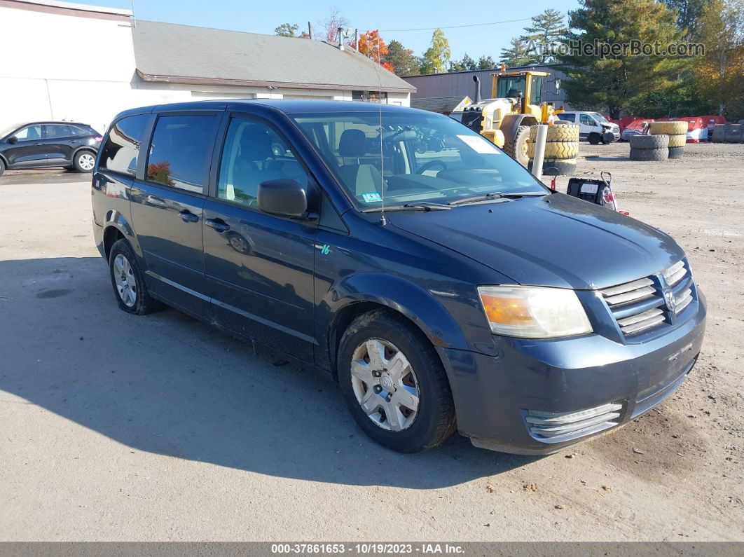 2009 Dodge Grand Caravan Se Синий vin: 2D8HN44E19R533707