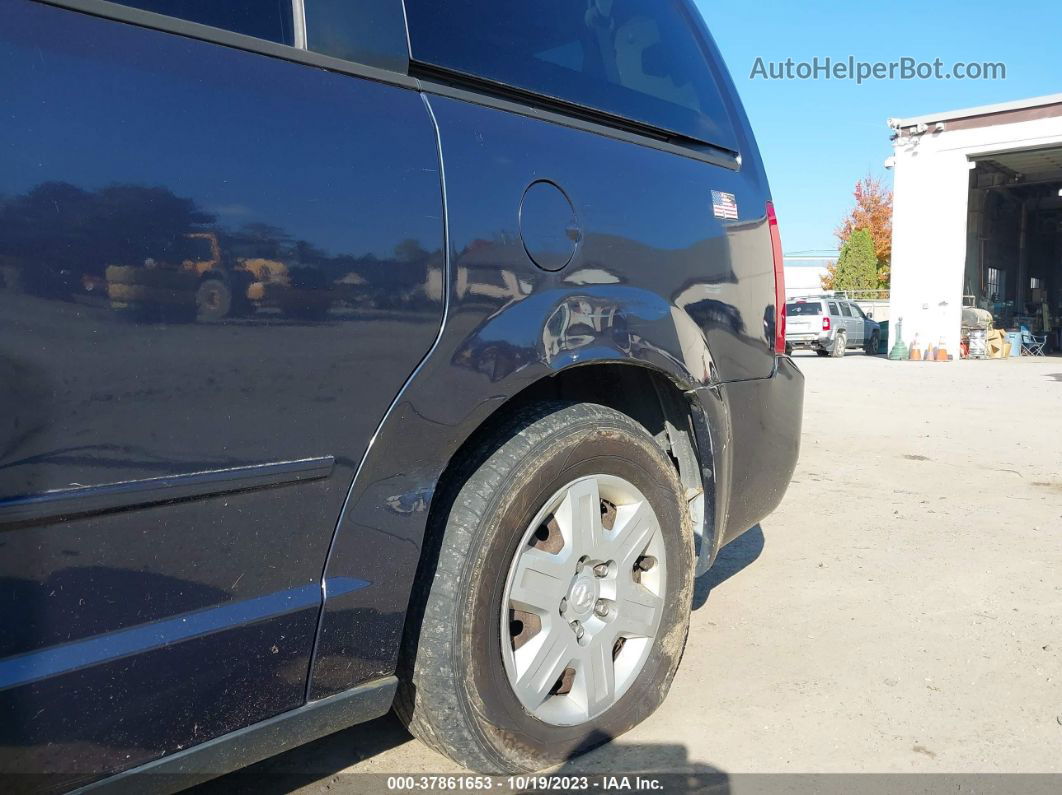 2009 Dodge Grand Caravan Se Синий vin: 2D8HN44E19R533707