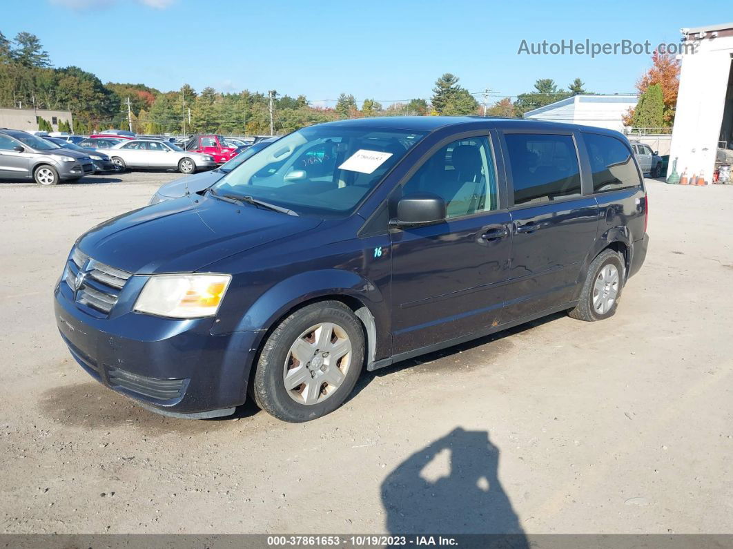 2009 Dodge Grand Caravan Se Blue vin: 2D8HN44E19R533707