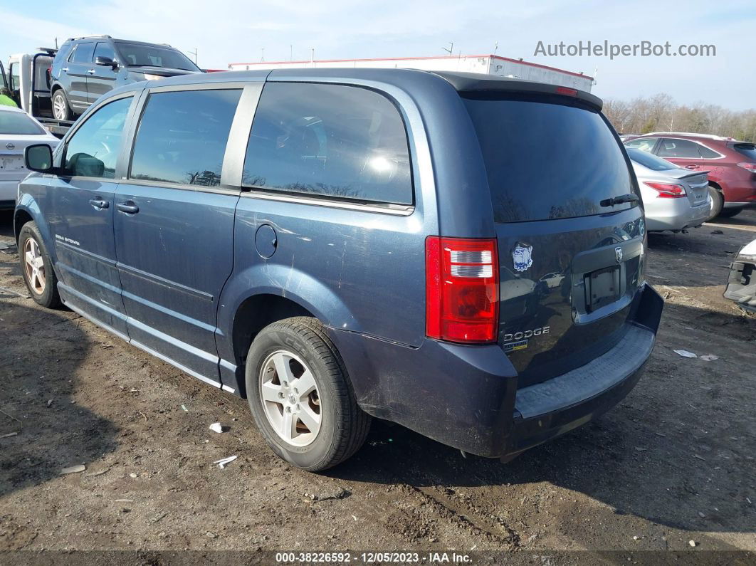 2009 Dodge Grand Caravan Se Blue vin: 2D8HN44E19R564536