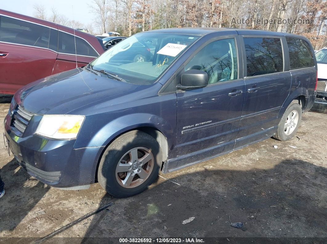 2009 Dodge Grand Caravan Se Blue vin: 2D8HN44E19R564536