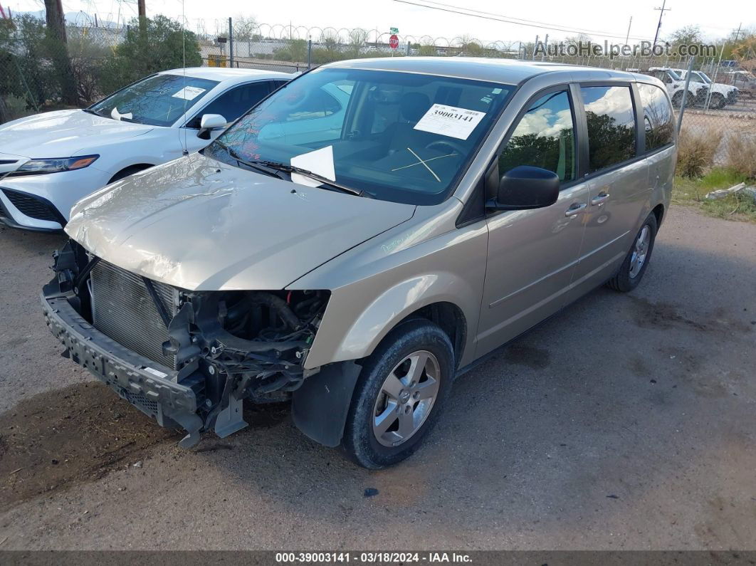 2009 Dodge Grand Caravan Se Tan vin: 2D8HN44E19R588397