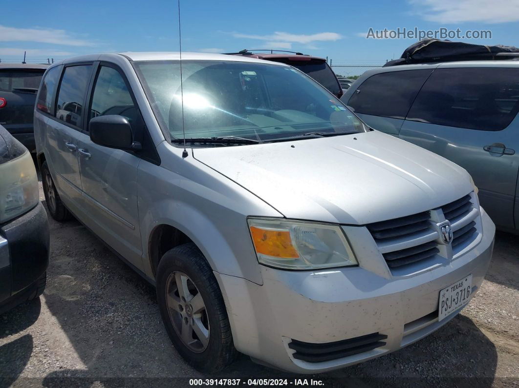 2009 Dodge Grand Caravan Se Silver vin: 2D8HN44E19R622547