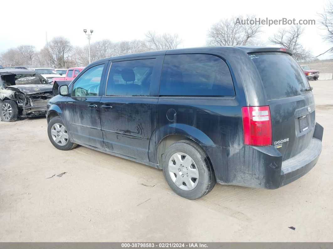 2009 Dodge Grand Caravan Se Black vin: 2D8HN44E19R636769