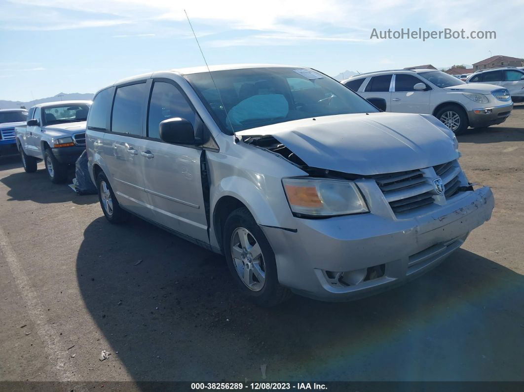 2009 Dodge Grand Caravan Se Silver vin: 2D8HN44E19R682716