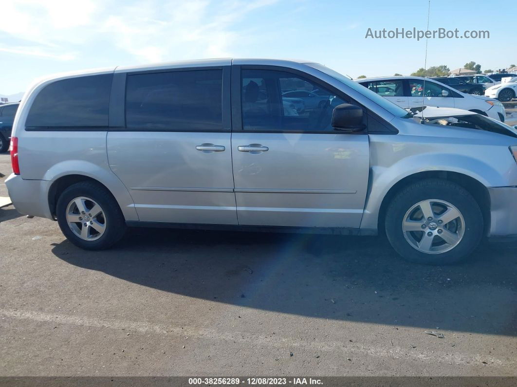 2009 Dodge Grand Caravan Se Silver vin: 2D8HN44E19R682716