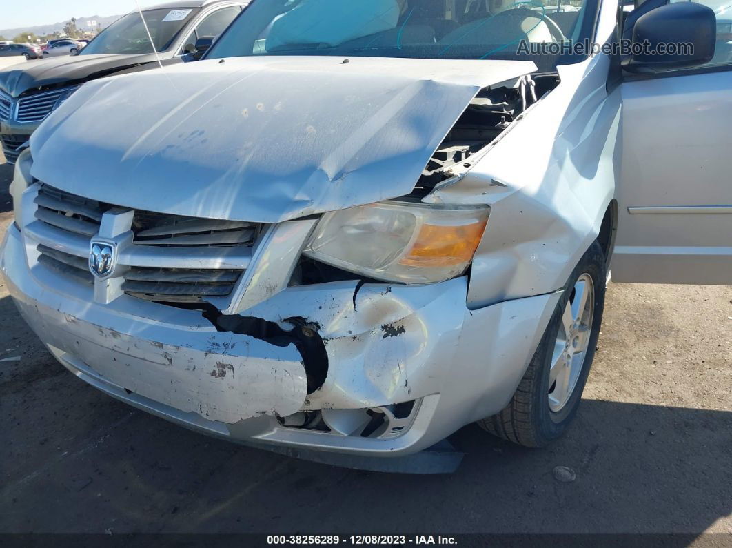 2009 Dodge Grand Caravan Se Silver vin: 2D8HN44E19R682716