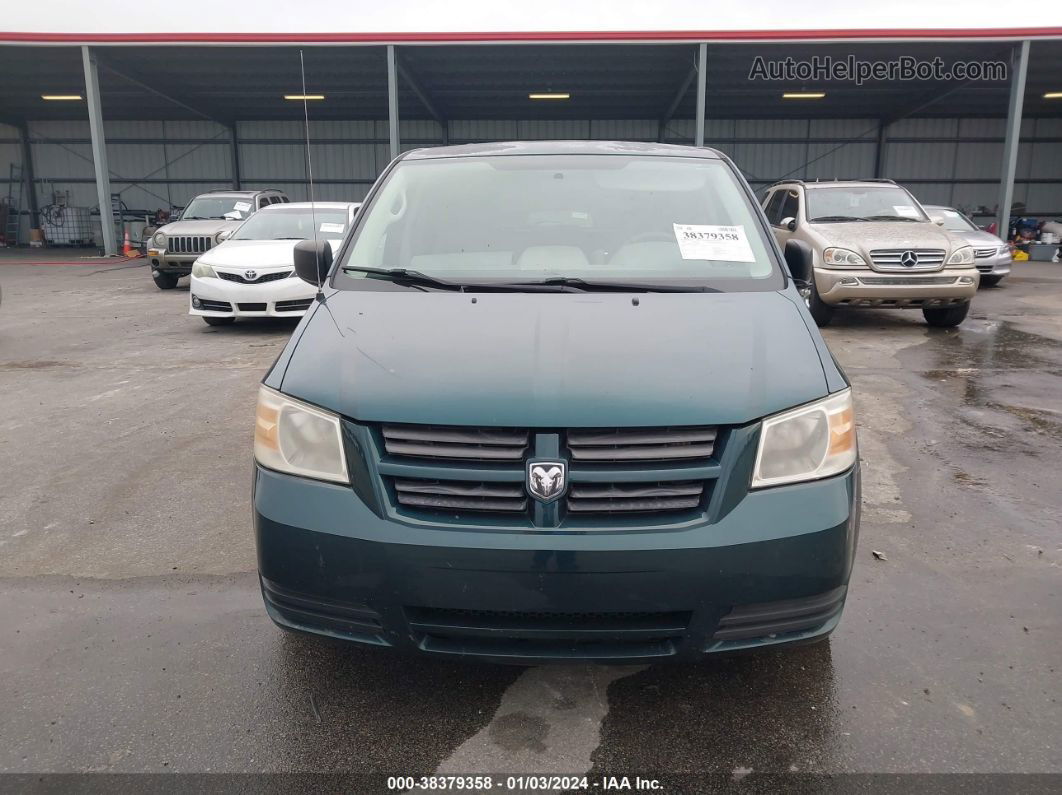 2009 Dodge Grand Caravan Se Green vin: 2D8HN44E29R636781