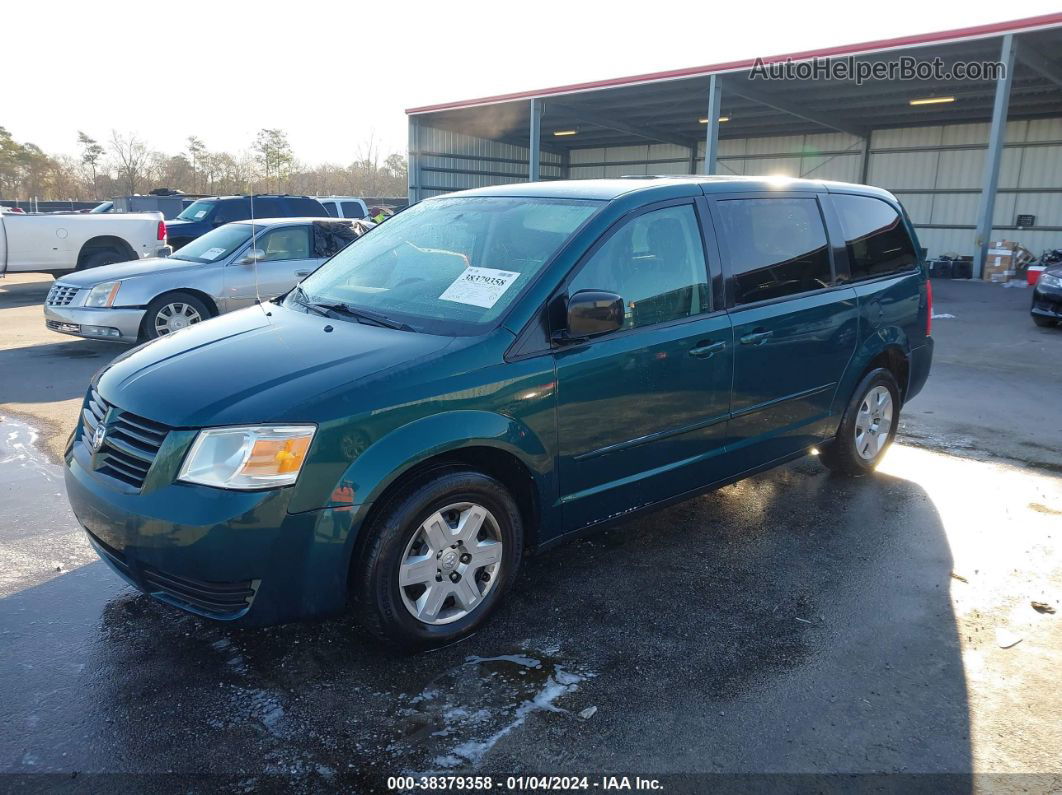 2009 Dodge Grand Caravan Se Green vin: 2D8HN44E29R636781