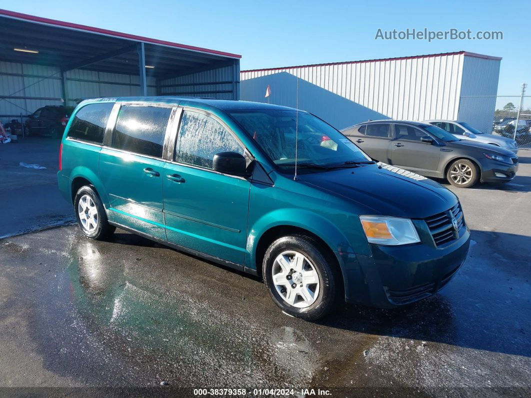 2009 Dodge Grand Caravan Se Green vin: 2D8HN44E29R636781