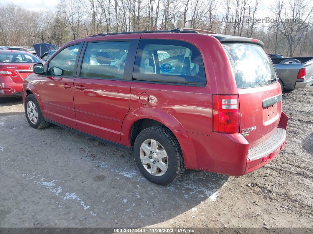 2009 Dodge Grand Caravan Se Red vin: 2D8HN44E29R683387