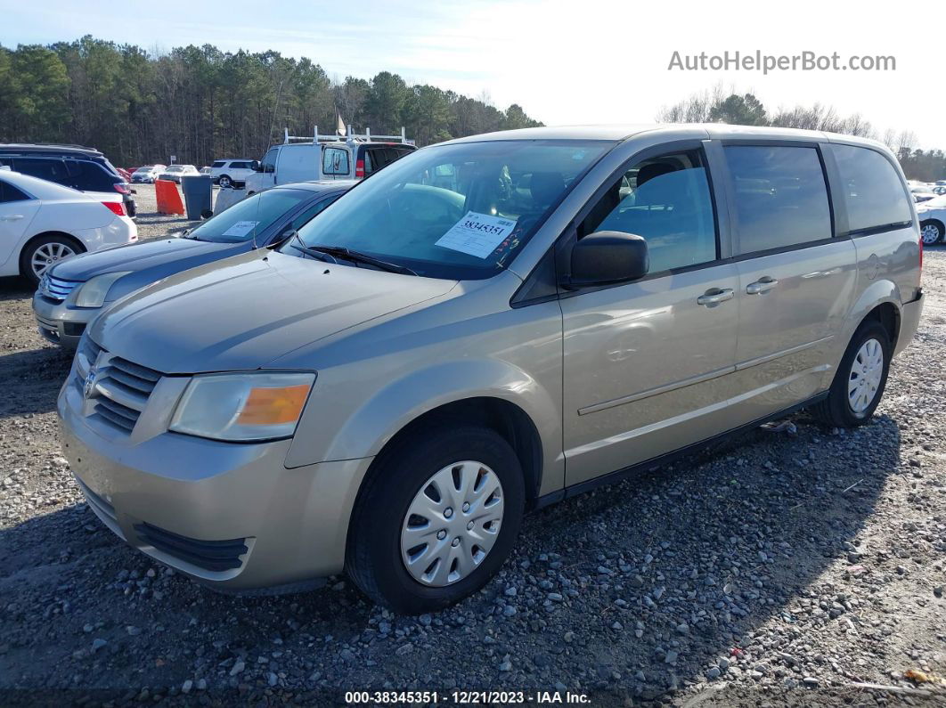 2009 Dodge Grand Caravan Se Beige vin: 2D8HN44E39R534437