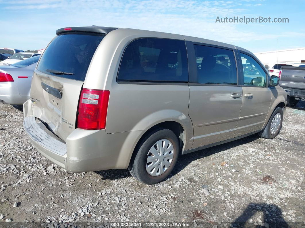 2009 Dodge Grand Caravan Se Beige vin: 2D8HN44E39R534437