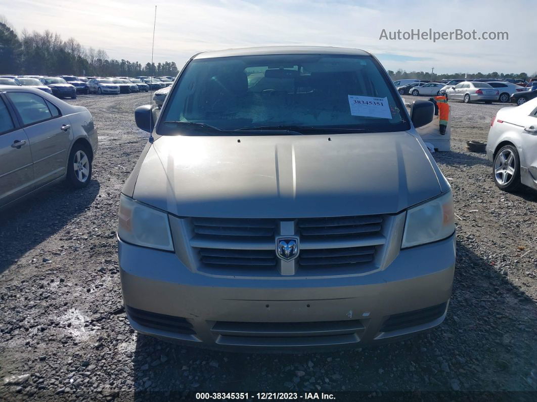 2009 Dodge Grand Caravan Se Beige vin: 2D8HN44E39R534437