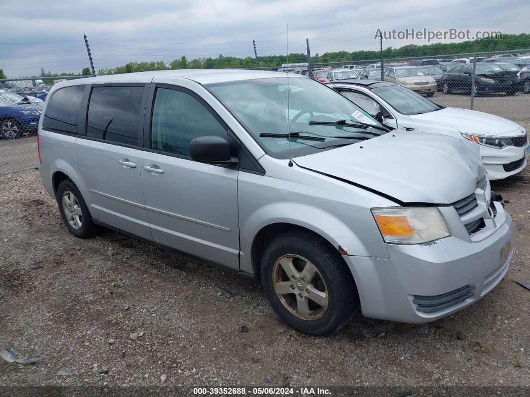 2009 Dodge Grand Caravan Se Silver vin: 2D8HN44E39R600548