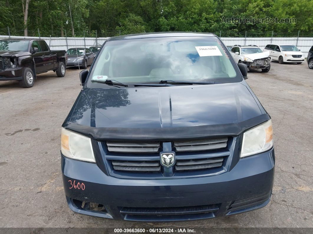 2009 Dodge Grand Caravan Se Черный vin: 2D8HN44E39R655758