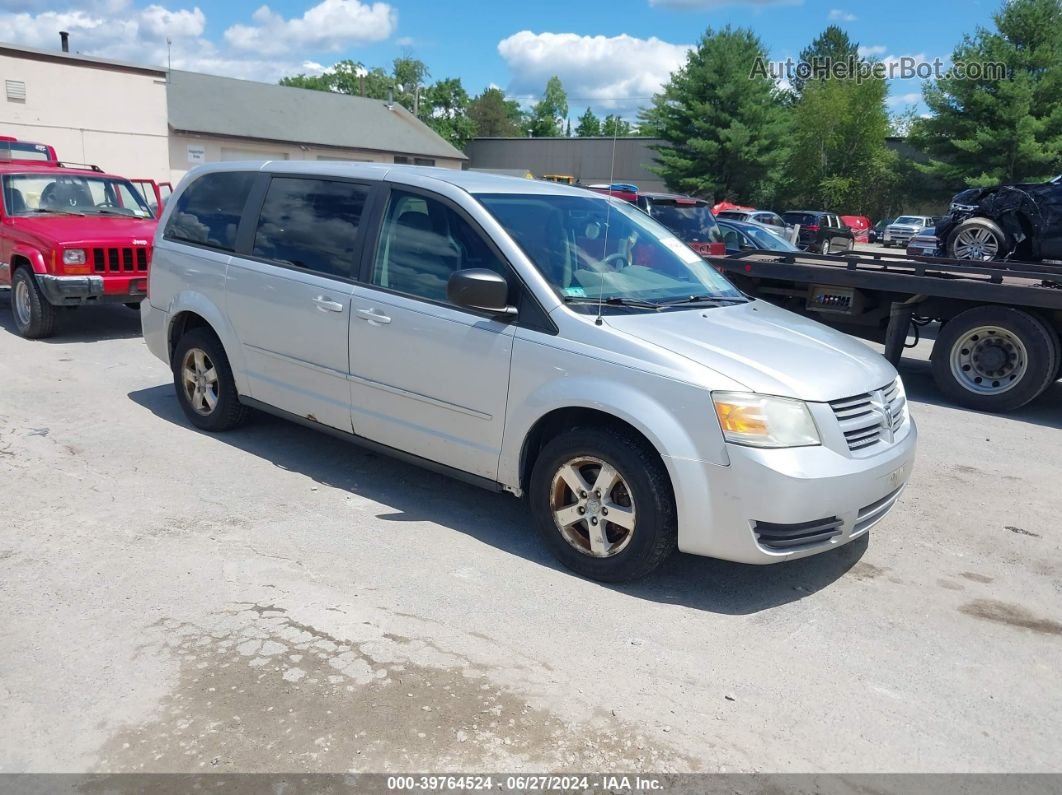 2009 Dodge Grand Caravan Se Silver vin: 2D8HN44E49R561873