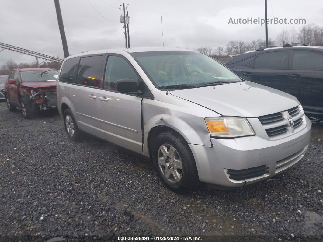 2009 Dodge Grand Caravan Se Silver vin: 2D8HN44E49R581461